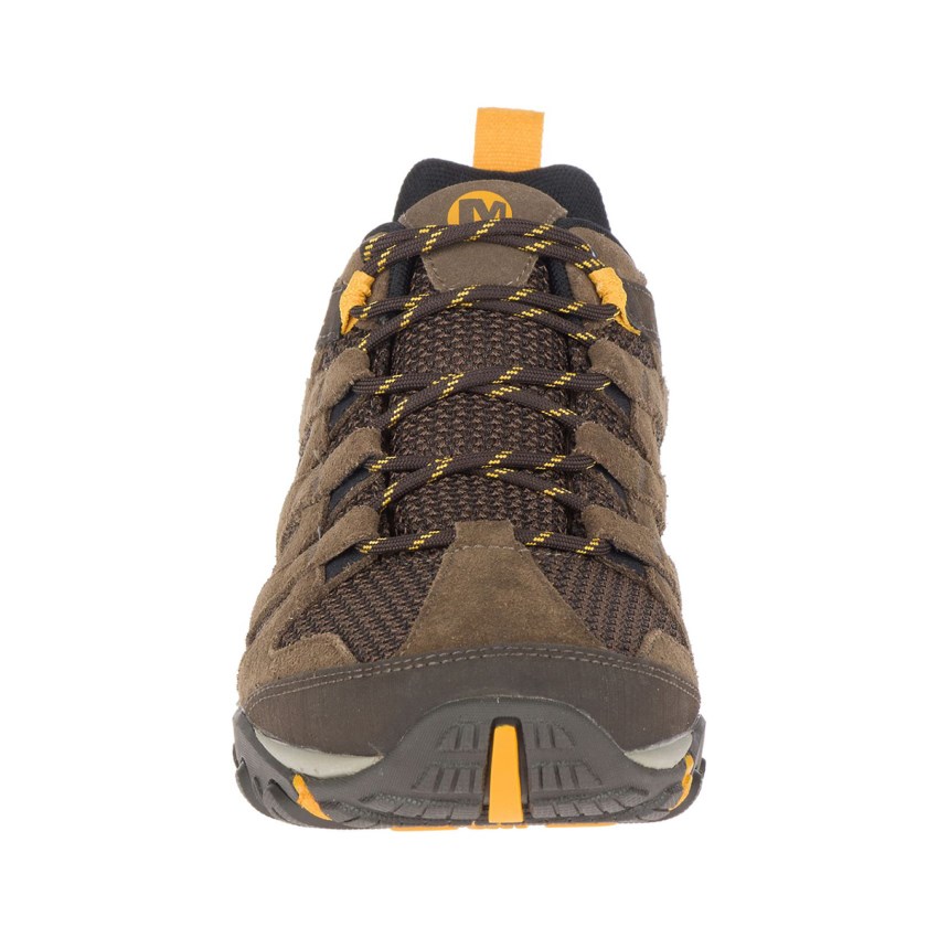 Chaussures Randonnée Merrell Alverstone Marron Homme | R.I.SIWE